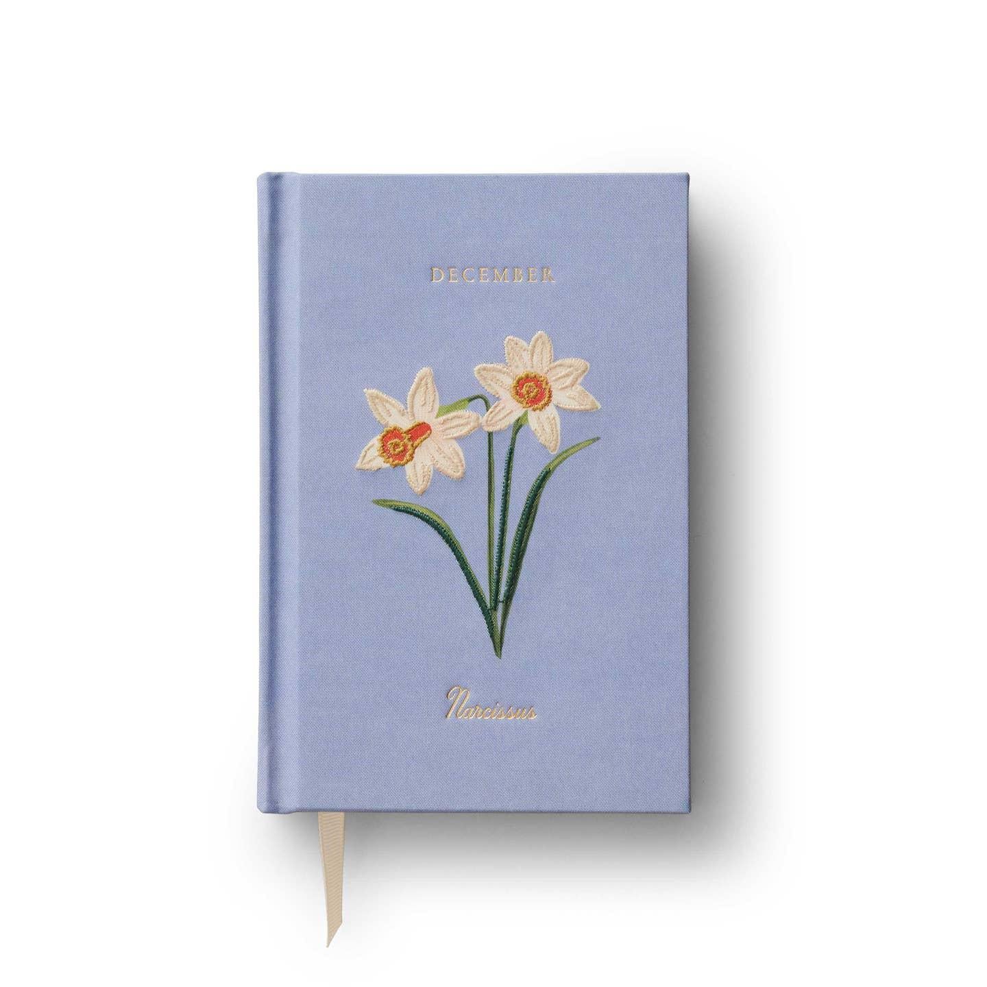 Birth Month Mini Embroidered Journal